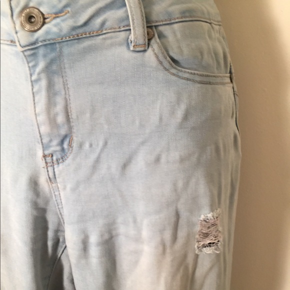 rainbow ripped jeans